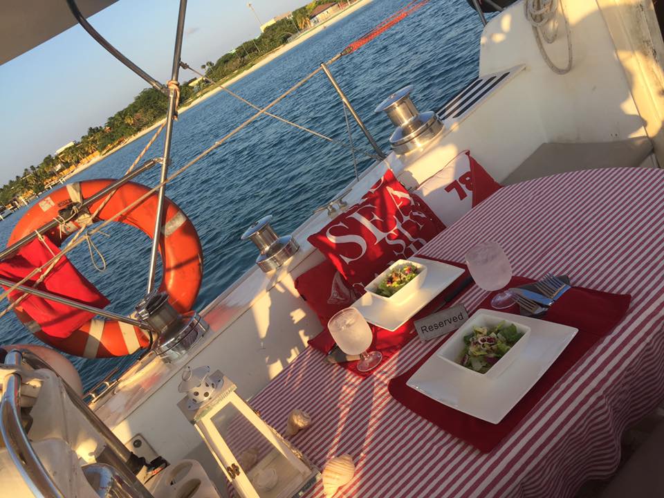 romantic dinner cruise aruba